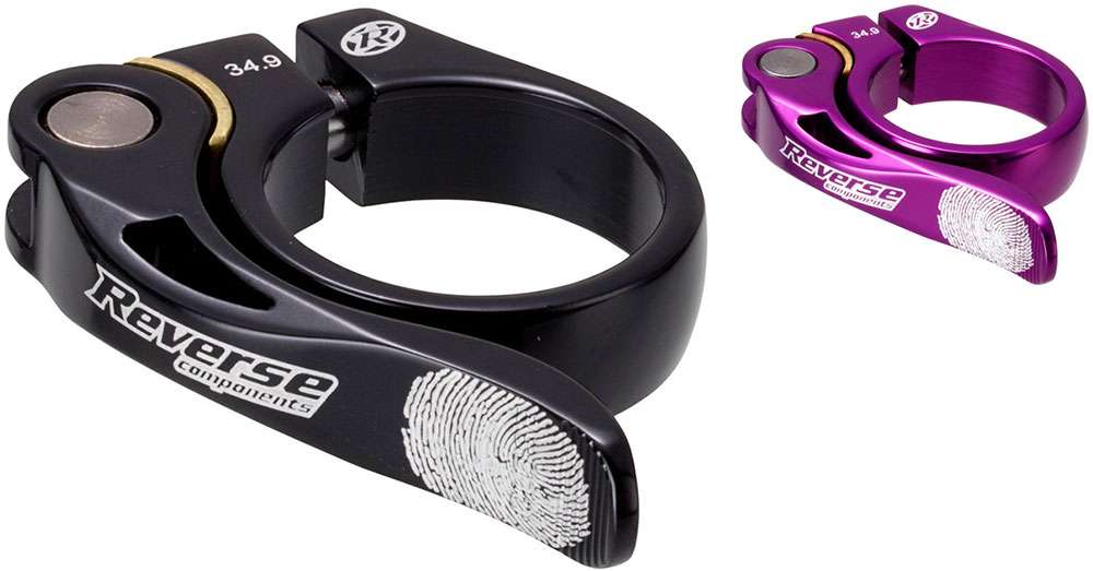 Collier de selle longue durée de 34,9 mm à composants inversés