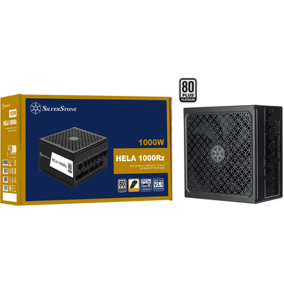 Alimentation modulaire Silverstone hela 1000rz 1000 watts (noir, 1x 12v-2x6, 5x pcie)