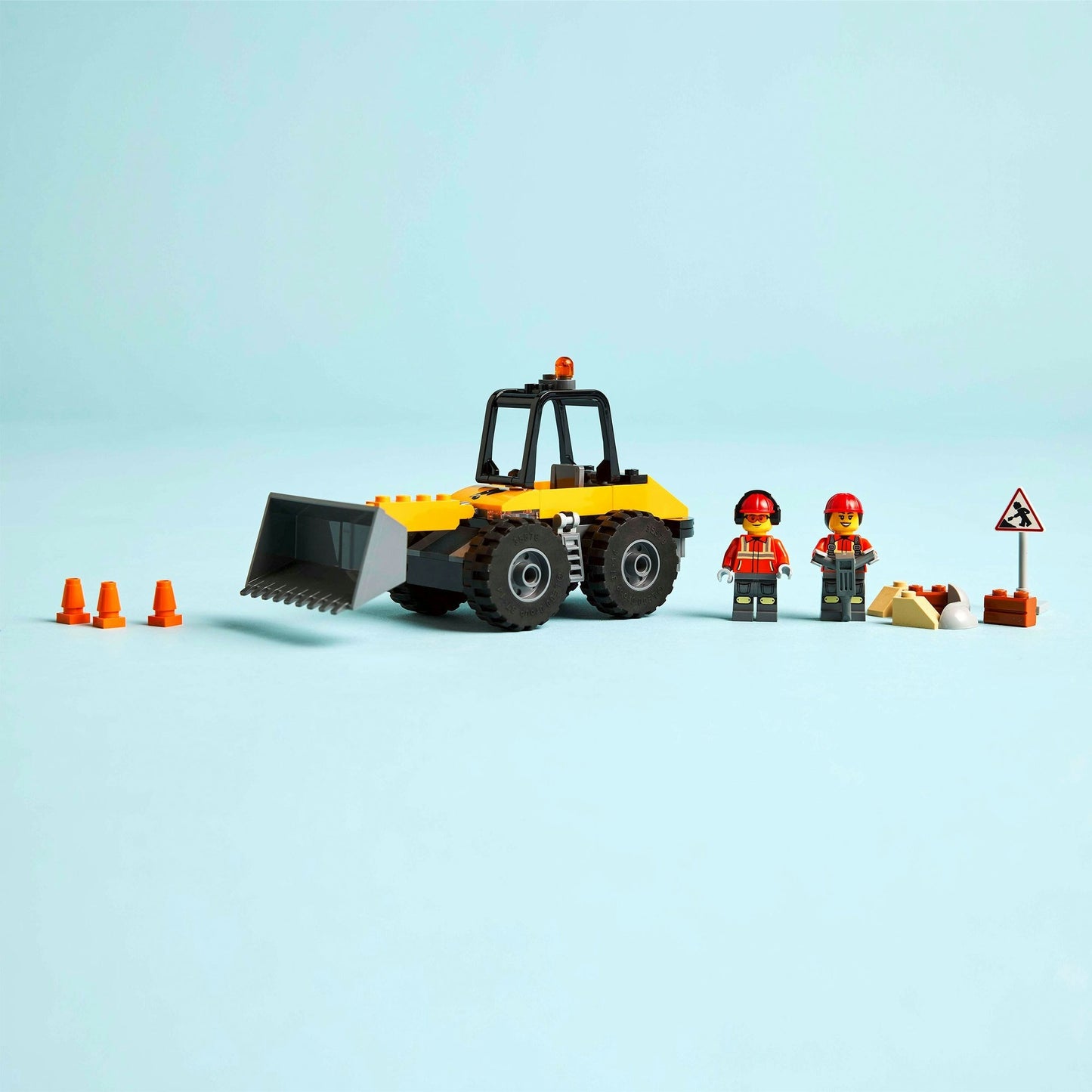 LEGO LEGO CITY 60450 Logeur de roues jaunes