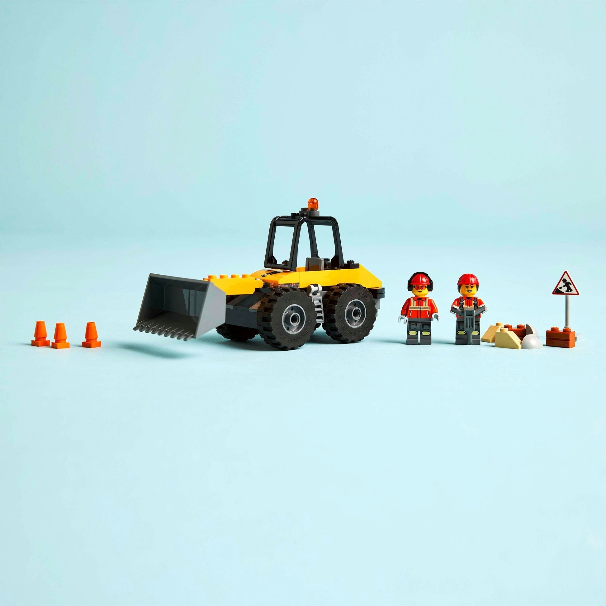 LEGO LEGO CITY 60450 Logeur de roues jaunes