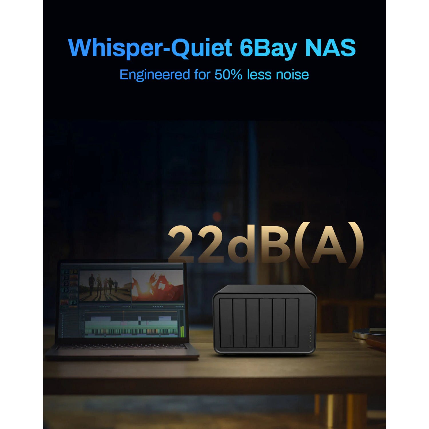 Terramaster f6-424 max nas (noir, 2x 10GBe, USB, HDMI)