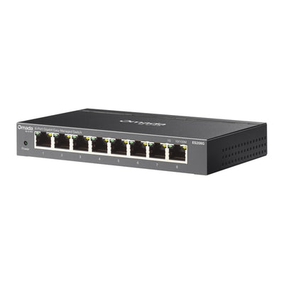 Tp-Link Omada ES208G Commutateur Gigabit à 8 ports facile à gérer (Noir)
