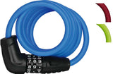 Abus Spiral Câble Lock 150 cm Bleu - Verrouillage de la figure - afbeelding 1