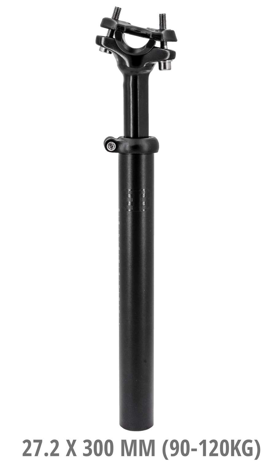 Tige de selle à suspension triple huit