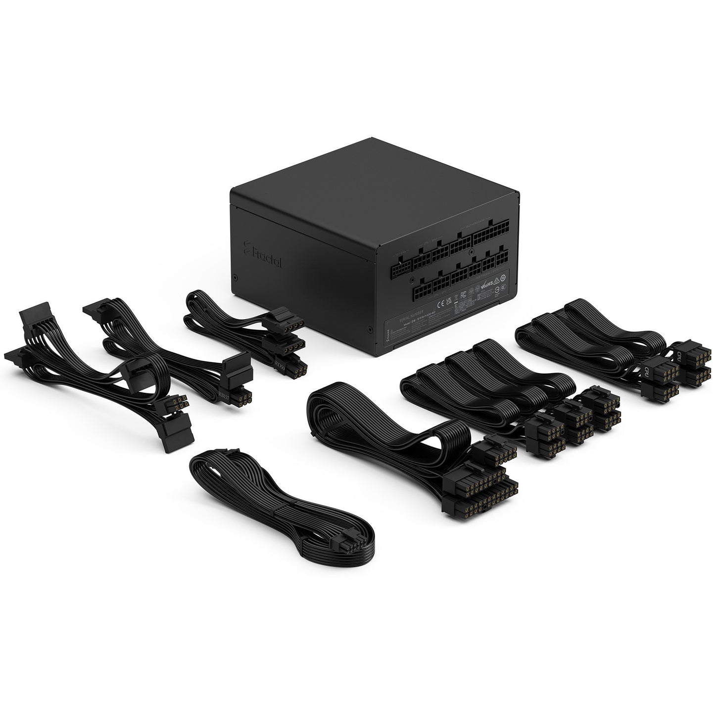 Alimentation modulaire Fractal Design ion gold 3 de 850 watts (noir, 1x 12v-2x6, 3x pcie)