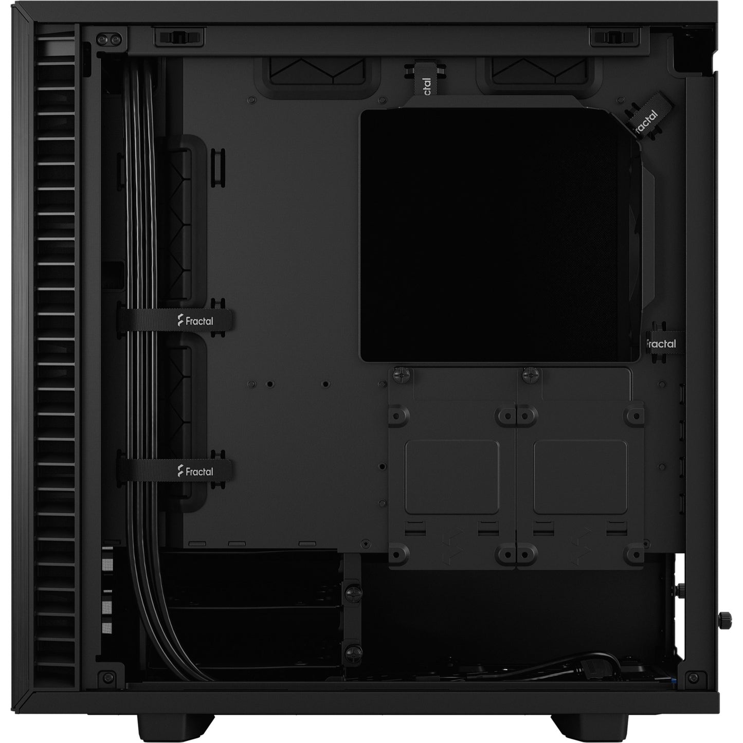Conception fractale définir 7 mini solide noir