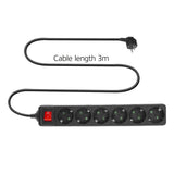 ACTIONNEMENT ACTIVER avec un interrupteur lumineux, 6 douilles, 3 m - afbeelding 6