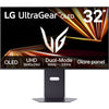 Moniteur de jeu LG Ultragear 32GX850A-B 32 4K UHD (noir, 2x HDMI, port d'affichage, 2x USB-A, 165 Hz 330 Hz)