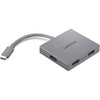 Hub USB Lenovo USB-C 4 en 1 Gen2 (gris)