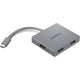 Hub USB Lenovo USB-C 4 en 1 Gen2 (gris)