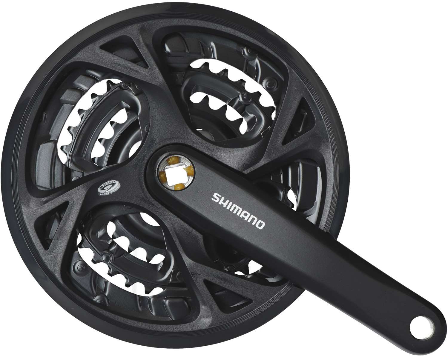 Manivelle Shimano fc-m371 3x9 vitesses 48 36 26