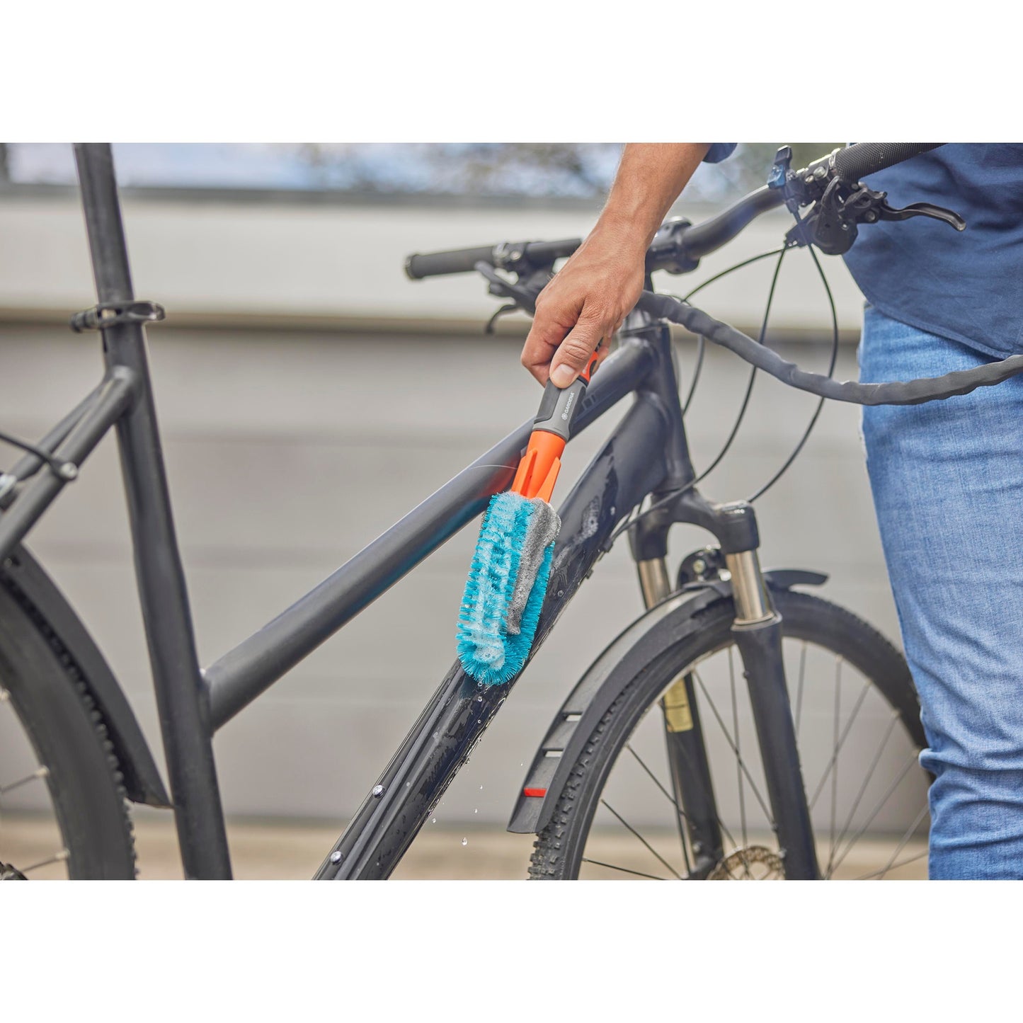 Gardena CleanSystem Fietsbrush Cleaning Set