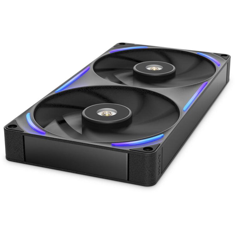 Nzxt performance fan f280x ventilateurs de boîtier rgb (noir, 2 pièces, 280 x 140 x 30 mm, pwm)