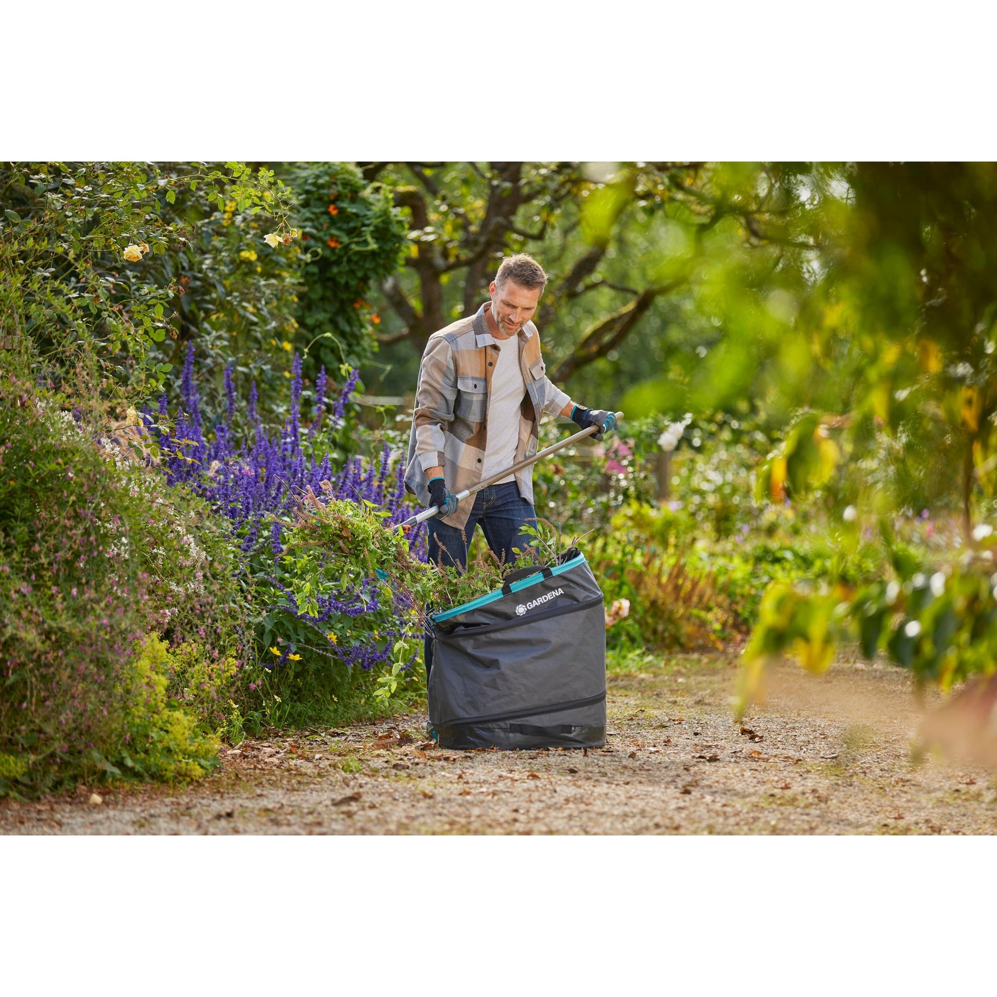 Gardena Garden Waste Pocket pop-up rectangulaire, taille L