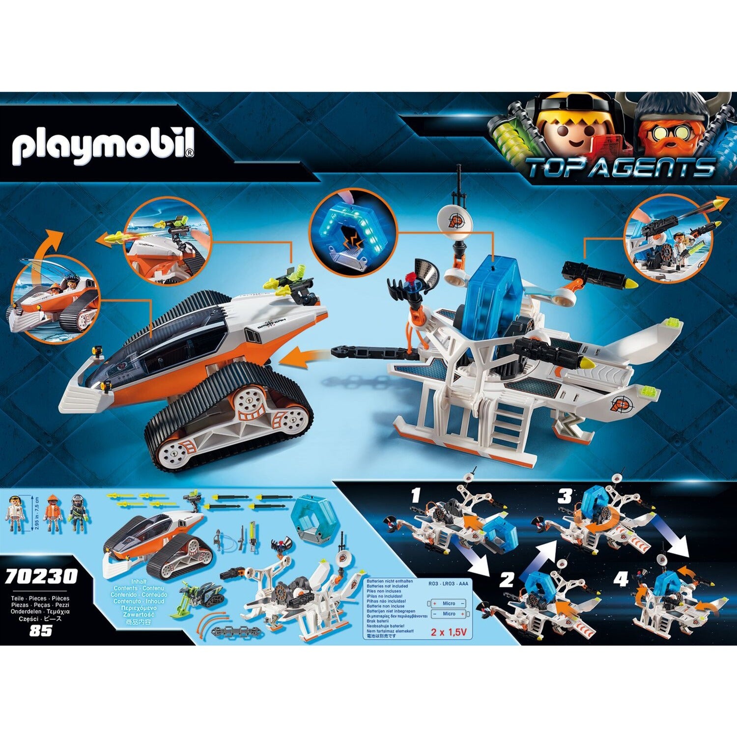 Playmobil Top Agents Spy Team Commandoslee