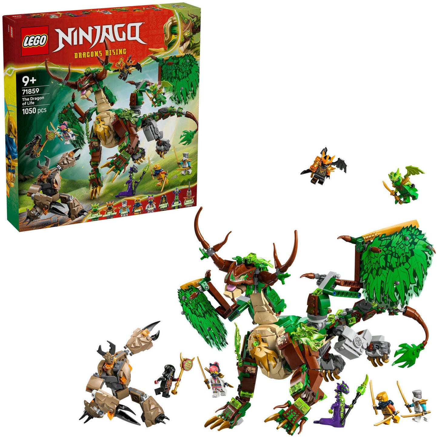 Lego ninjago 71859 le dragon de la vie