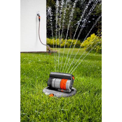 Gardena Ensemble avec pulvérisateur pivotant enfoncé OS 140