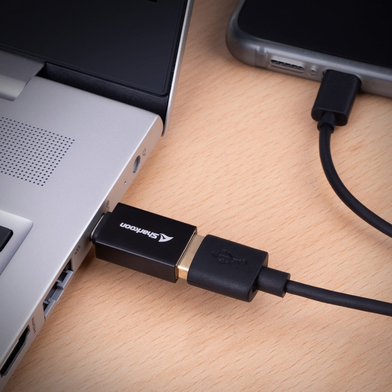 Adaptateurs USB-C de Sharkoon Office