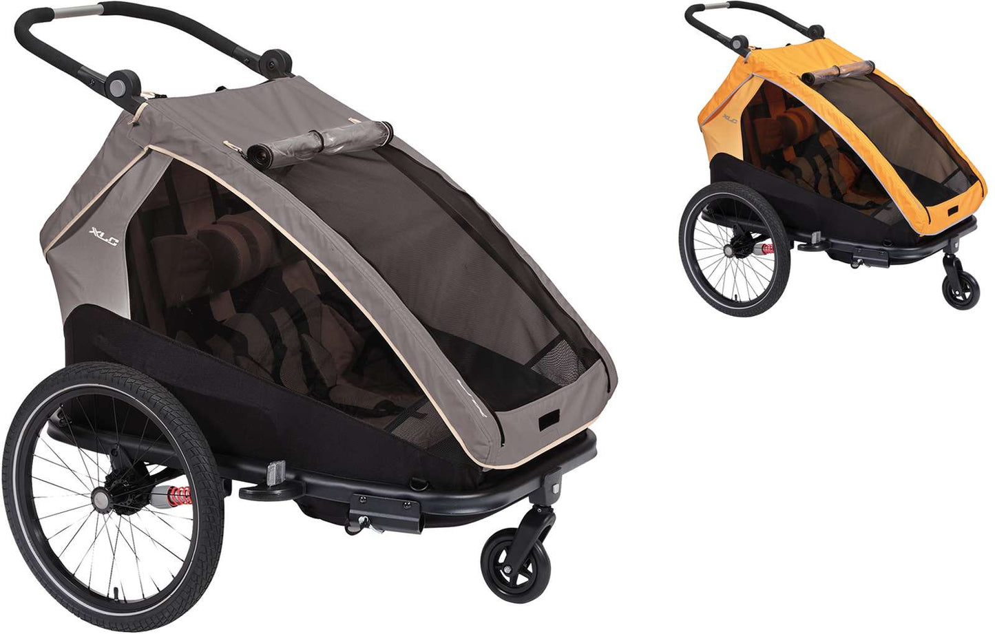 Remorque enfant biplace XLC S BS-C10 Duo