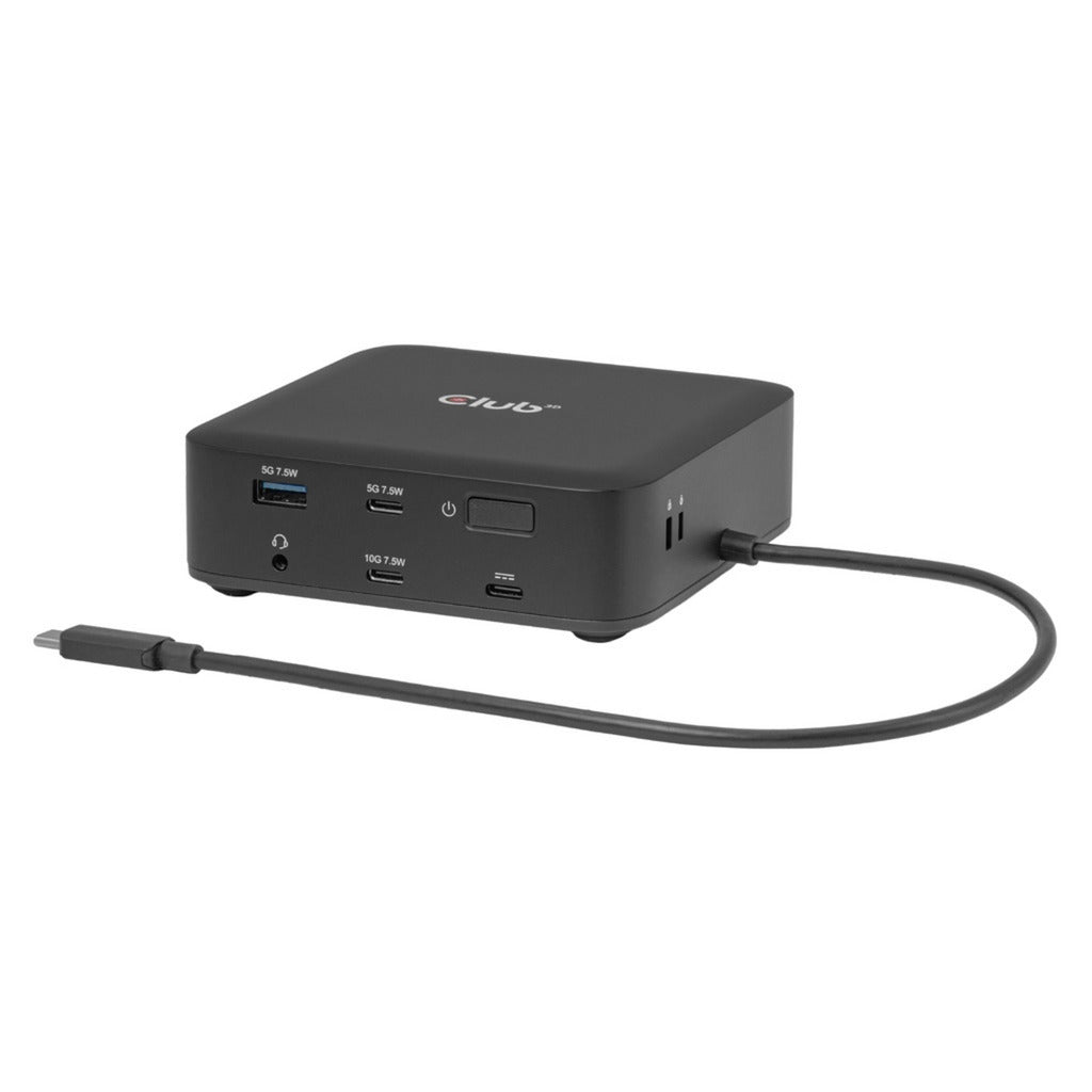 Station d'accueil Club 3D 12-1 USB-C® Quad DisplayLink (noir)