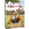 Games de gobelin blancs de vos dans la forêt: duo