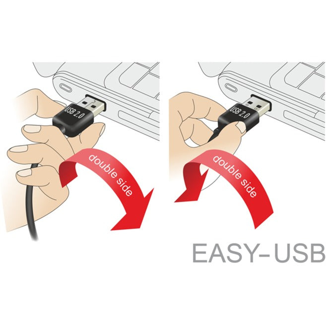 Dellock USB2.0 A 90 °> Micro-B USB