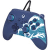 Manette Powera Advantage avec câble pour Xbox Series X|s - Water Wave (bleu azur, Xbox Series X|s, Xbox One, PC)