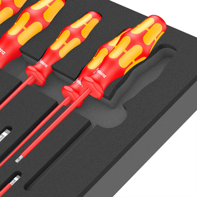 Insert moussant wera 9711 avec tournevis VDE