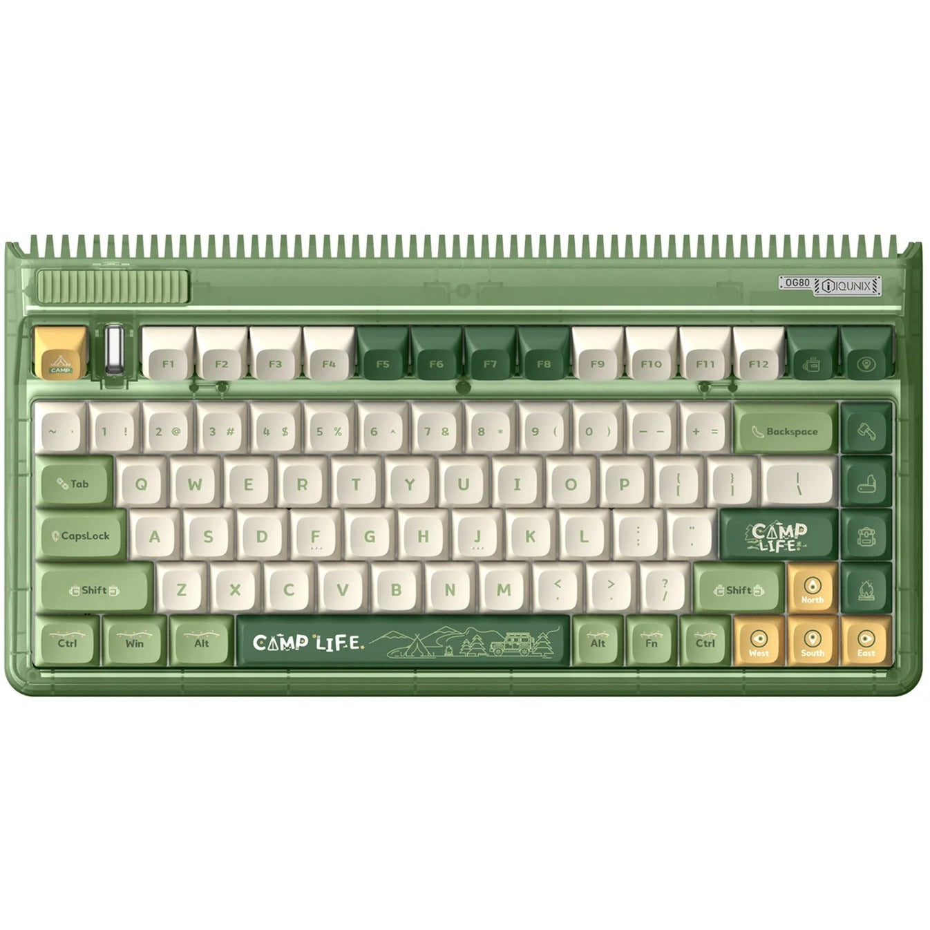 IQUnix OG80 Camping Wireless Mechanical Clavier