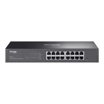 Tp-Link Omada ES216G Switch Gigabit 16 ports facile à gérer (noir)