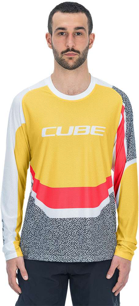 Cube vertex col rond - maillot vtt manches longues