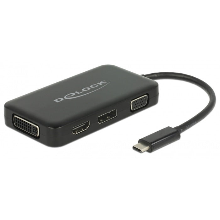 Dellock USB-C> VGA HDMI DVI Displayport