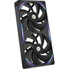 Nzxt performance fan f280x ventilateurs de boîtier rgb (noir, 2 pièces, 280 x 140 x 30 mm, pwm)