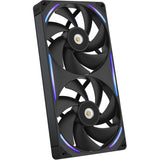 Nzxt performance fan f280x ventilateurs de boîtier rgb (noir, 2 pièces, 280 x 140 x 30 mm, pwm) - afbeelding 4