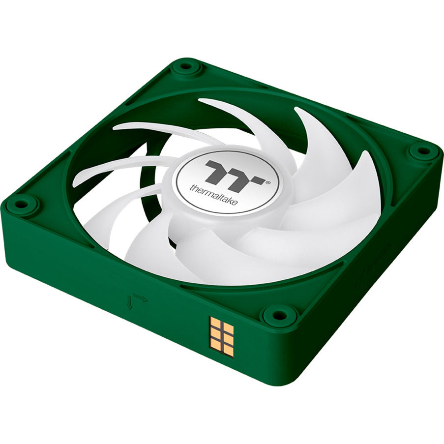 Thermaltake ct120 ex argb sync ventilateur de refroidissement pc racing vert (pack de 3 ventilateurs) ventilateurs de boîtier (vert, 3 pièces, 120 x 120 x 25 mm, pwm)