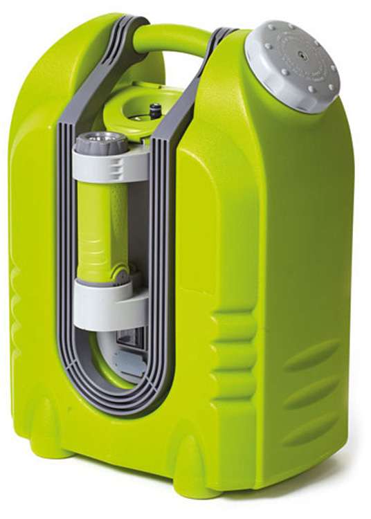 Aqua2go gd86 pro nettoyeur haute pression à batterie mobile 20l