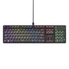 Trust GXT 871 Zora Clavier de jeu mécanique, clavier de jeu (noir, disposition américaine, rouge Huano)