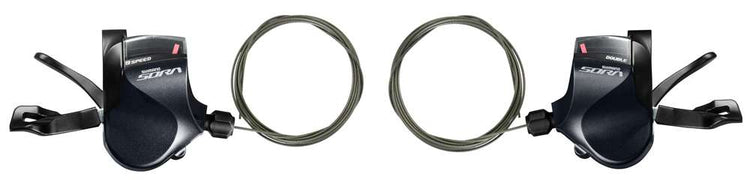 Jeu de leviers de vitesses à barre plate Shimano Sora SL-R3000 2x9 vitesses