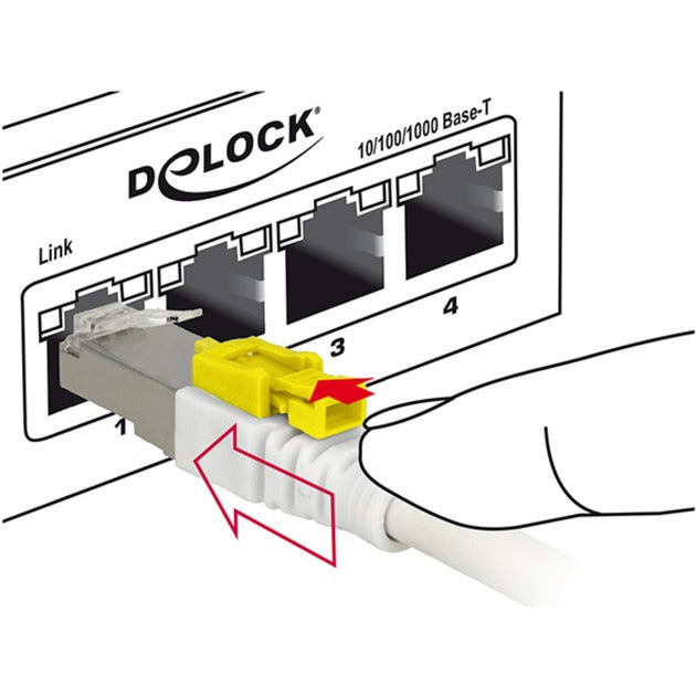 Dellock Patch Cable RJ-45 sécurisé avec Cat.6a