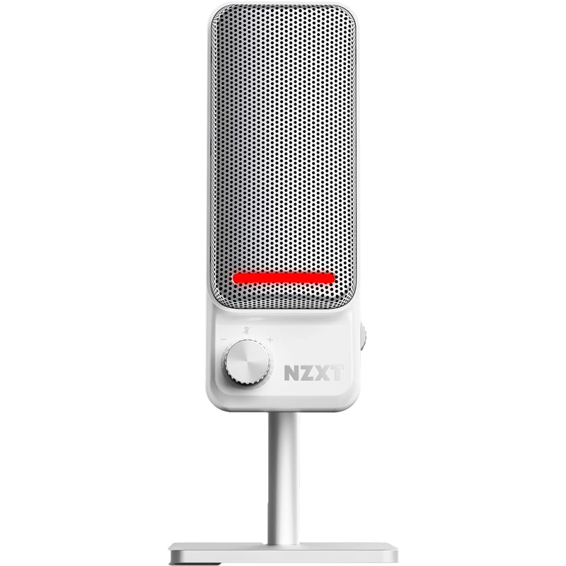 Microphone à capsule Elite Nzxt (blanc, rgb, usb-c)