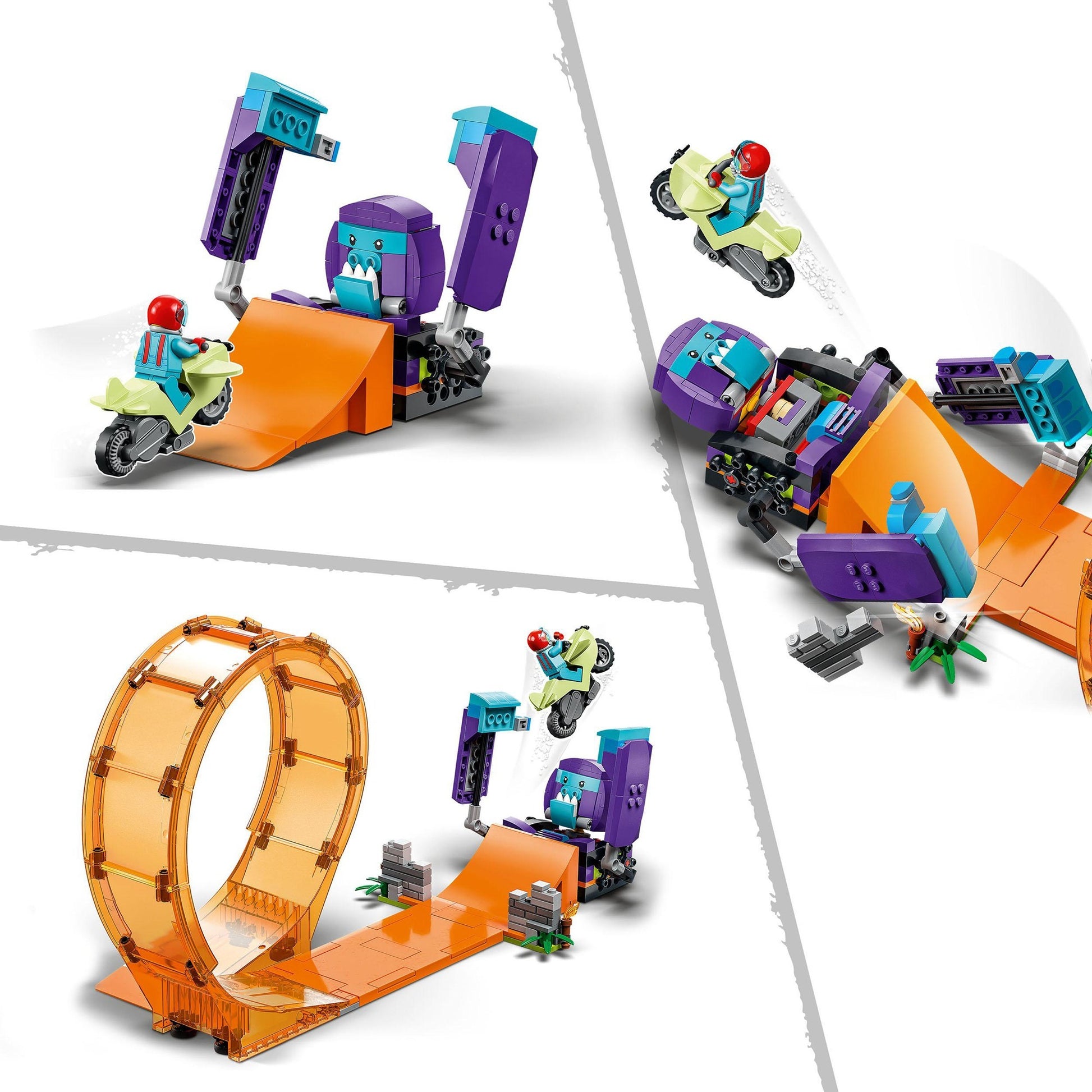 LEGO LEGO CITY 60338 Crossage de cascadeurs de chimpanzé