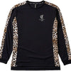 Loose riders léopard - maillot manches longues femme