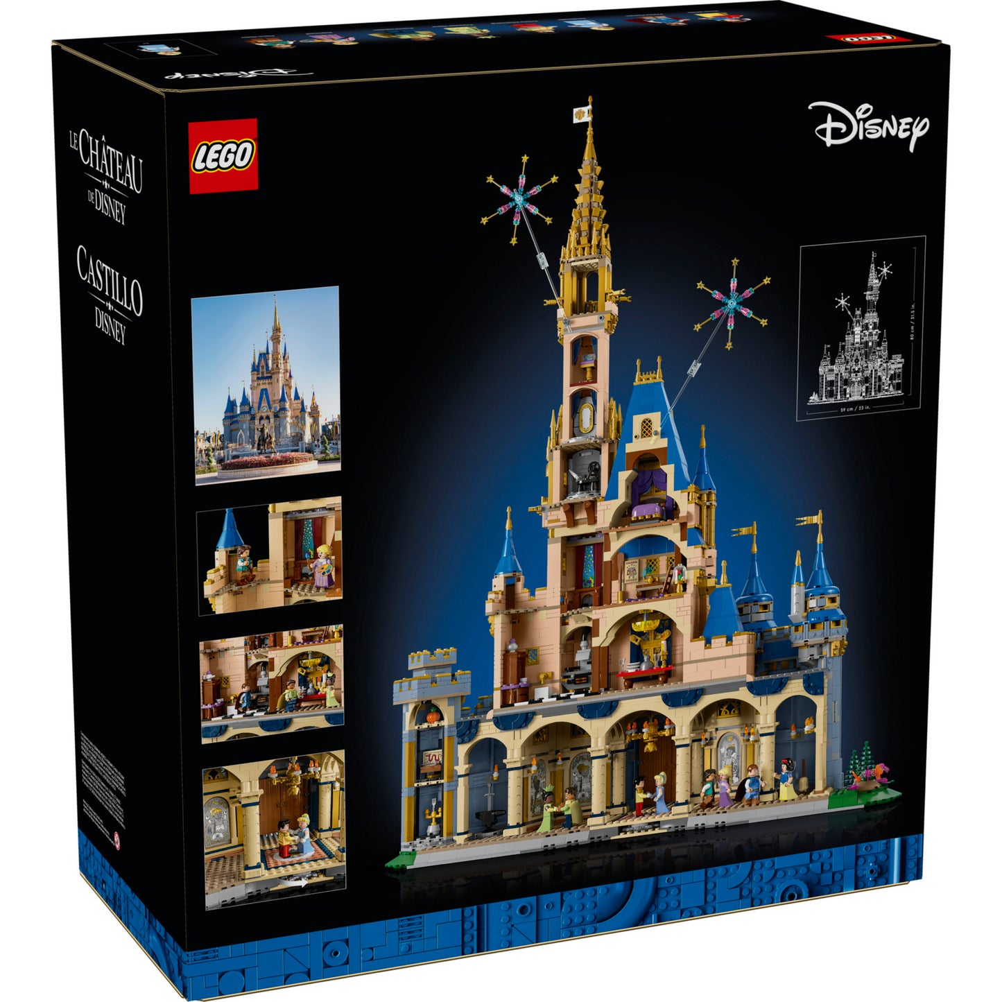 Lego disney - jouets de construction du château Disney (43222)
