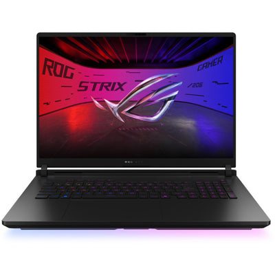 Ordinateur portable de jeu Asus ROG Strix Scar 18 G835LX-SA012W 18 (noir | Core Ultra 9 275HX | RTX 5090 | 64 Go | SSD 4 To | 240 Hz)