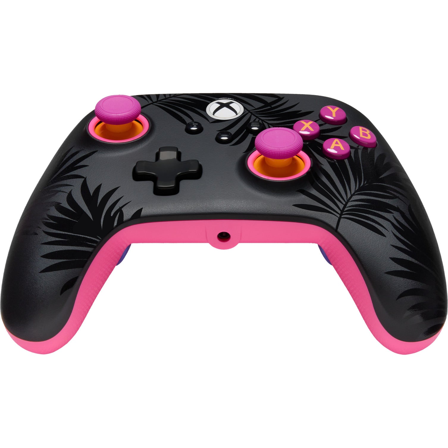 Powera Advantage Plus Manette filaire pour Xbox Series X|s – Palmiers au clair de lune (rose, Xbox Series X|s, Xbox One, PC)