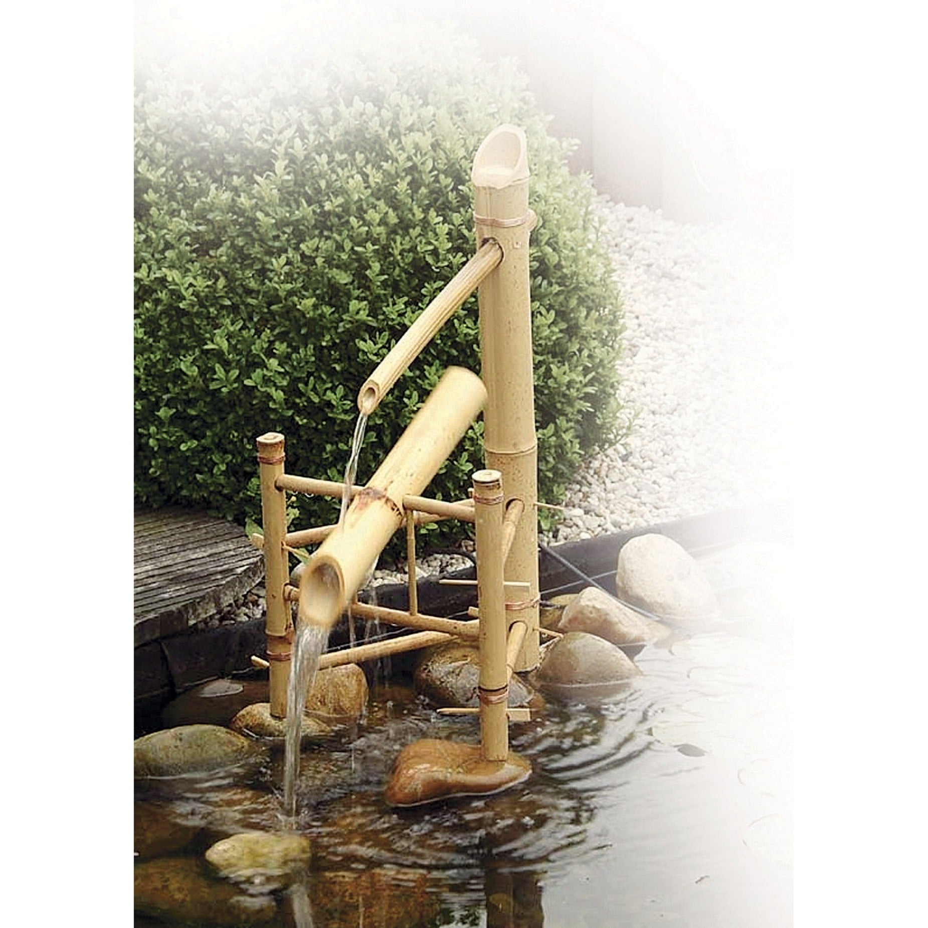 Ubbink ubbink acquaarte bambou water tuimelaar