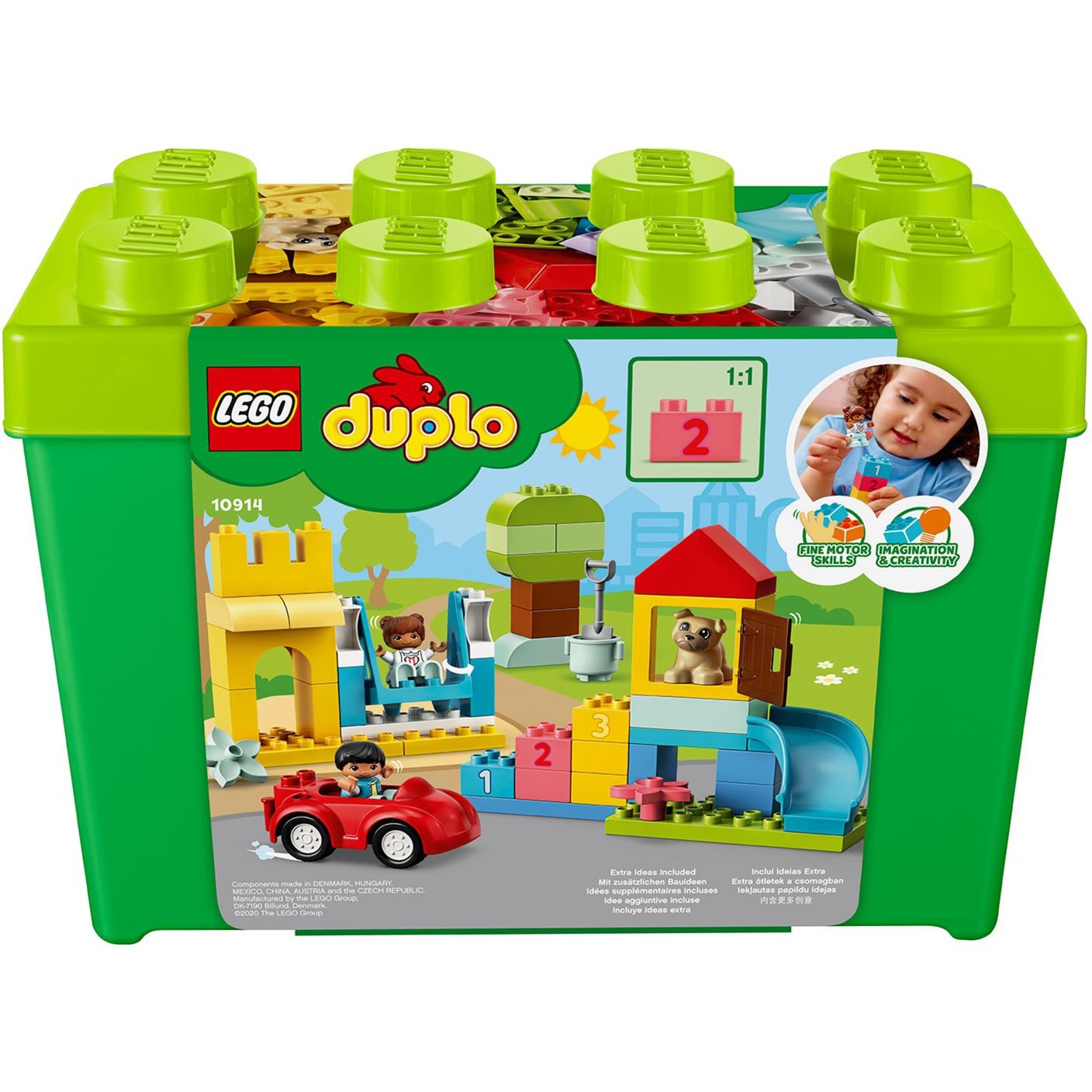 LEGO DUPLO LEGO DUPLO 10914 Boîte de rangement de luxe avec blocs de construction