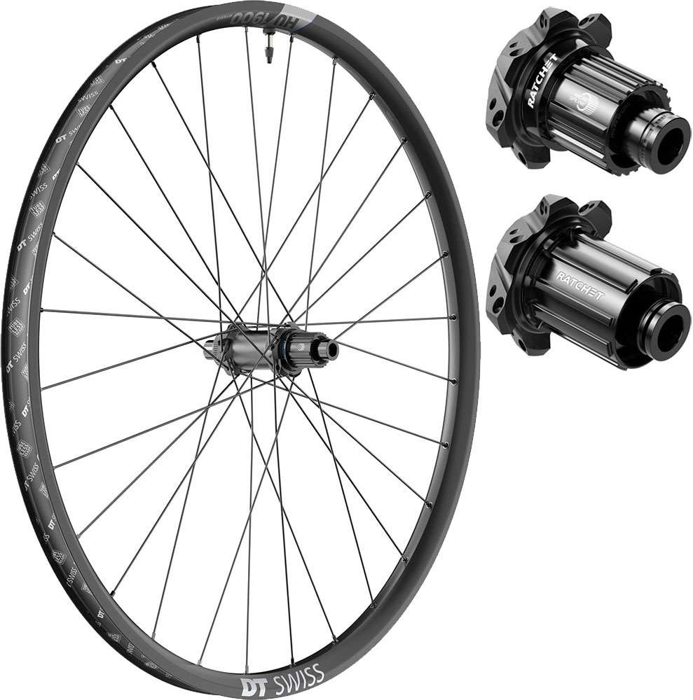 Roue arrière Dt swiss hu 1900 spline® 29 30mm cl boost