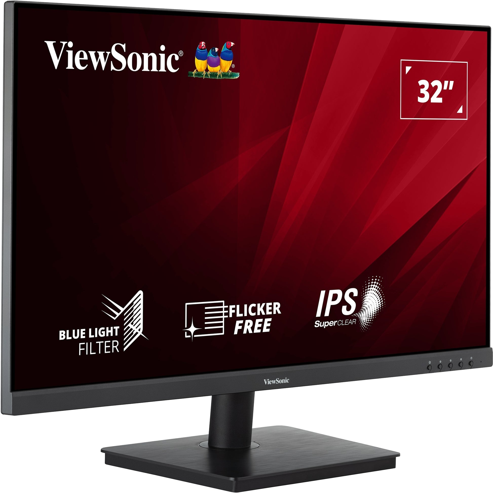 Moniteur Viewsonic VA3209-2k-MHD 31,5 (noir, 2x HDMI, 1x display port, son)