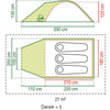 Tente Coleman Darwin 3+